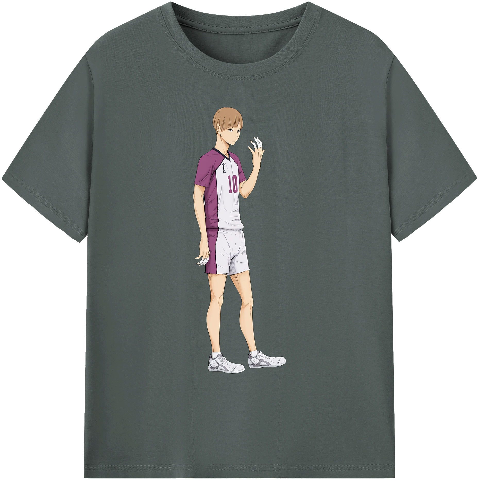 （画像用） ハイキュー!! Haikyu!! 綿100％ メンズ半袖Tシャツ｜肌触りやわらか＆通気性